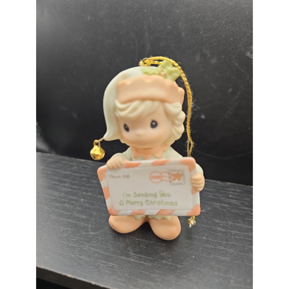 Precious Moments "I'm Sending You A Merry Christmas" 1998 Ornament #455628